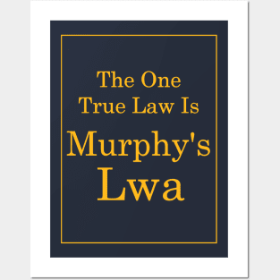 Murphy's Lwa (Yellow Text) Posters and Art